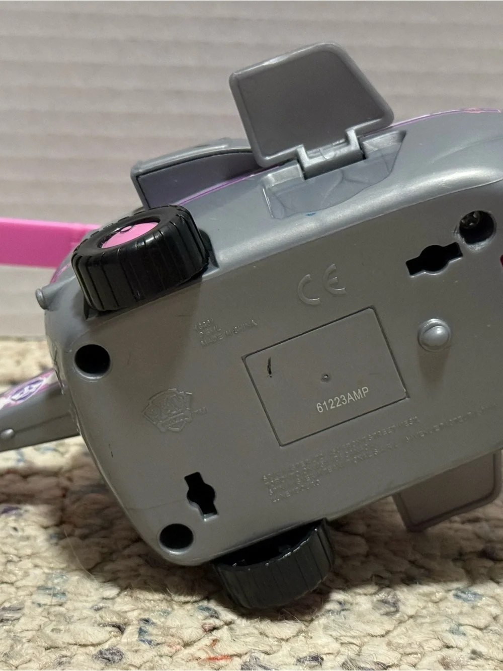 Paw Patrol Skye’s Helicopter Vehicle Gray Pink Spinmaster Toy 6.5